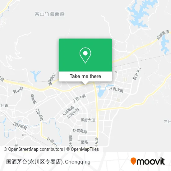国酒茅台(永川区专卖店) map