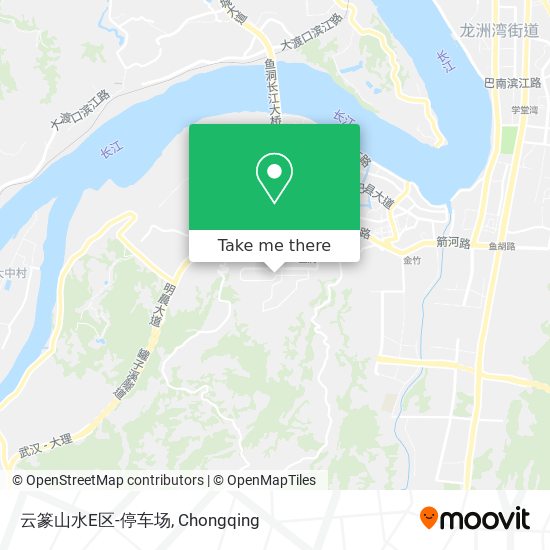 云篆山水E区-停车场 map