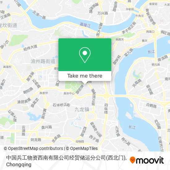 中国兵工物资西南有限公司经贸储运分公司(西北门) map