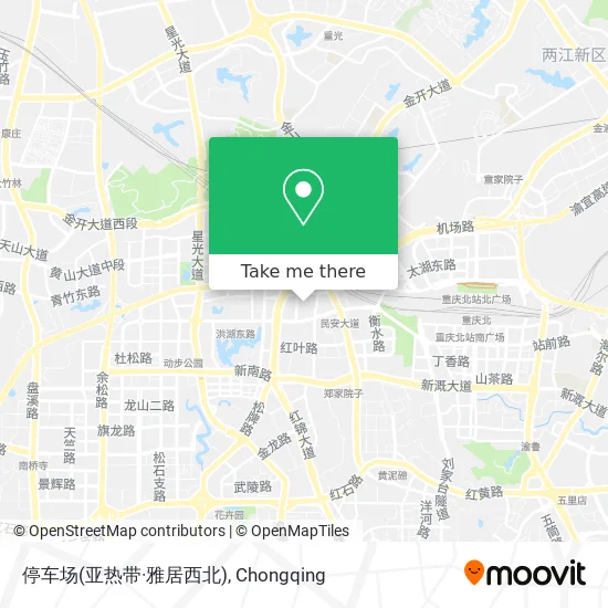 停车场(亚热带·雅居西北) map