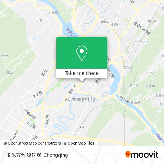多乐客炸鸡汉堡 map