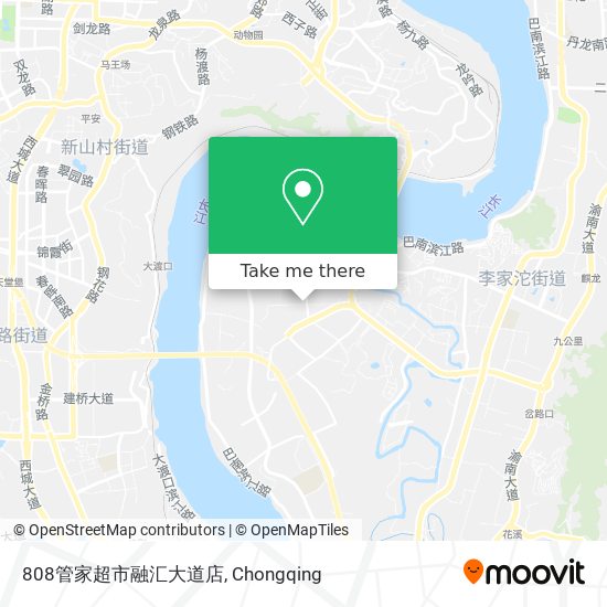 808管家超市融汇大道店 map
