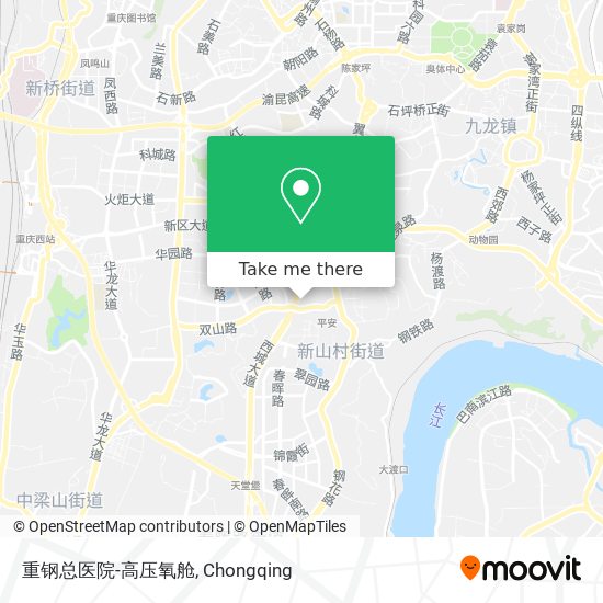 重钢总医院-高压氧舱 map