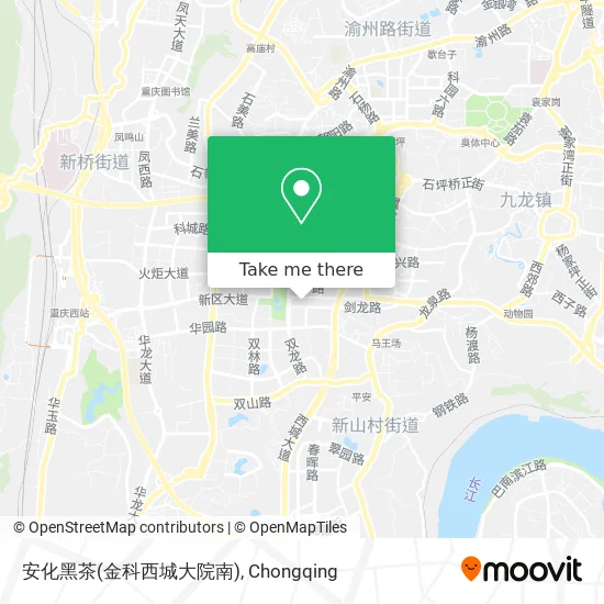 安化黑茶(金科西城大院南) map