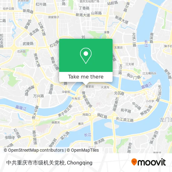 中共重庆市市级机关党校 map