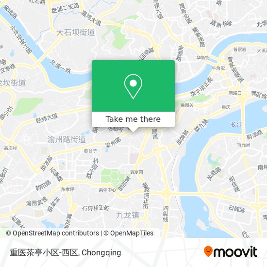 重医茶亭小区-西区 map