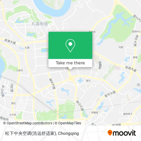松下中央空调(浩远舒适家) map