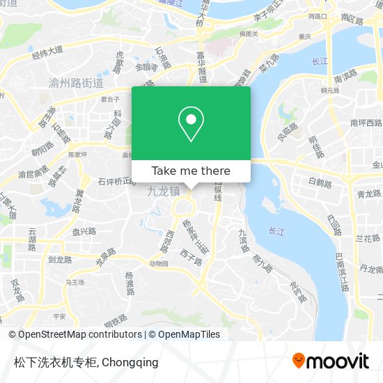 松下洗衣机专柜 map