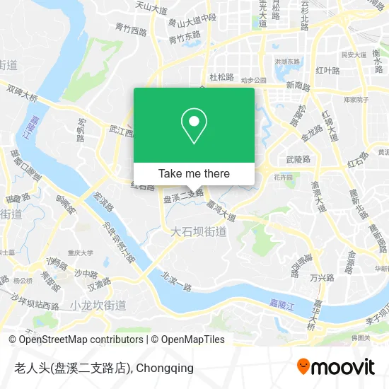 老人头(盘溪二支路店) map