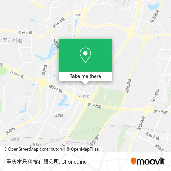 重庆本乐科技有限公司 map