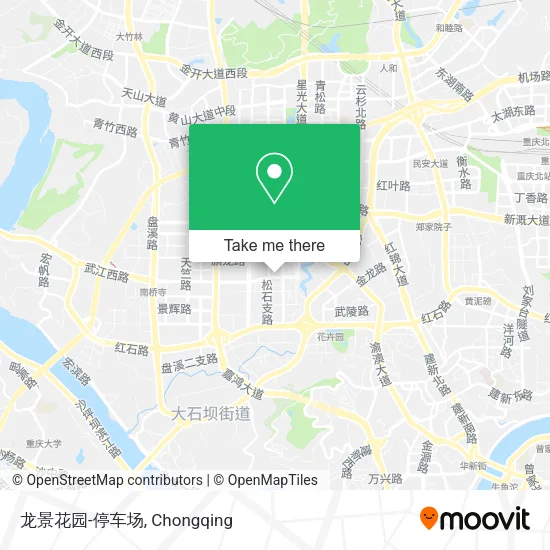 龙景花园-停车场 map