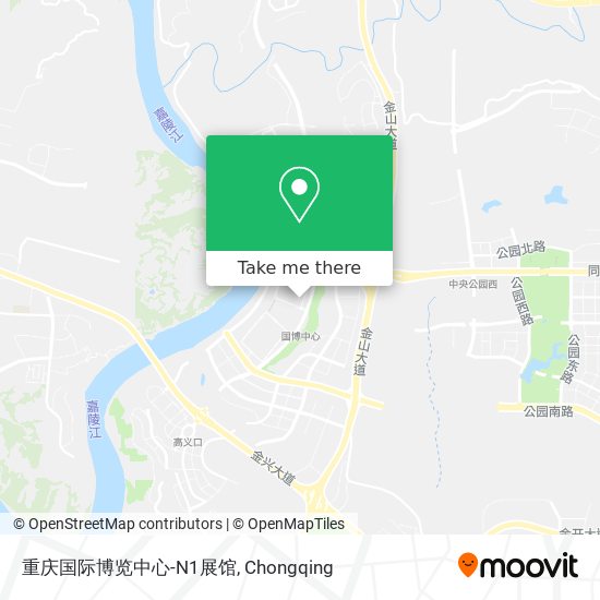 重庆国际博览中心-N1展馆 map