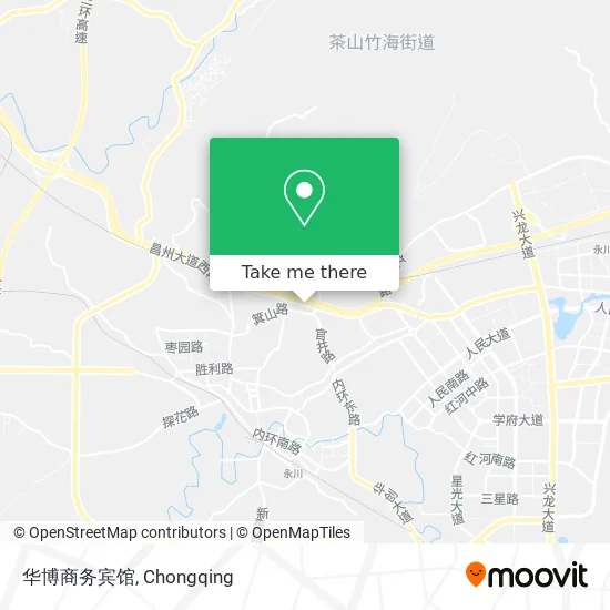 华博商务宾馆 map