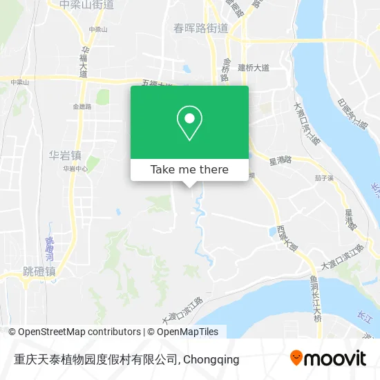 重庆天泰植物园度假村有限公司 map