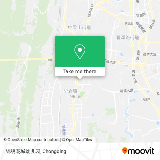 锦绣花城幼儿园 map