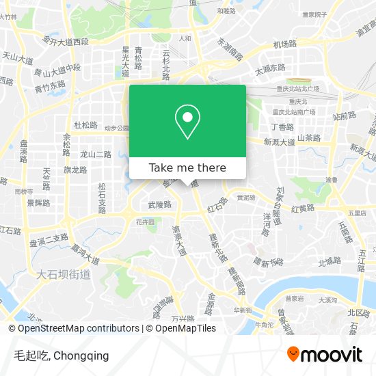 毛起吃 map