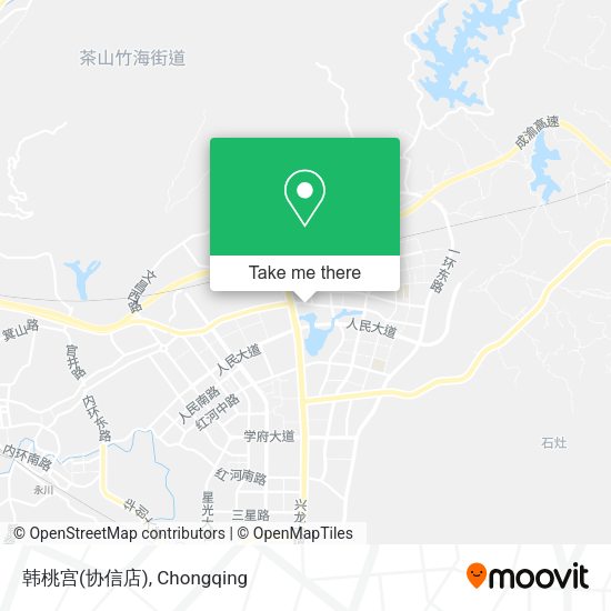 韩桃宫(协信店) map