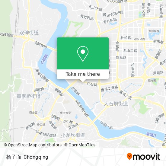 杨子面 map