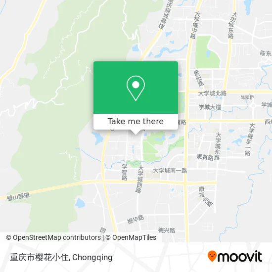 重庆市樱花小住 map