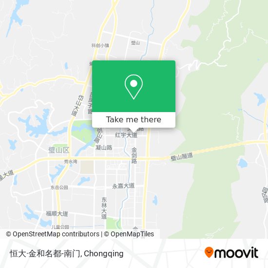 恒大·金和名都-南门 map