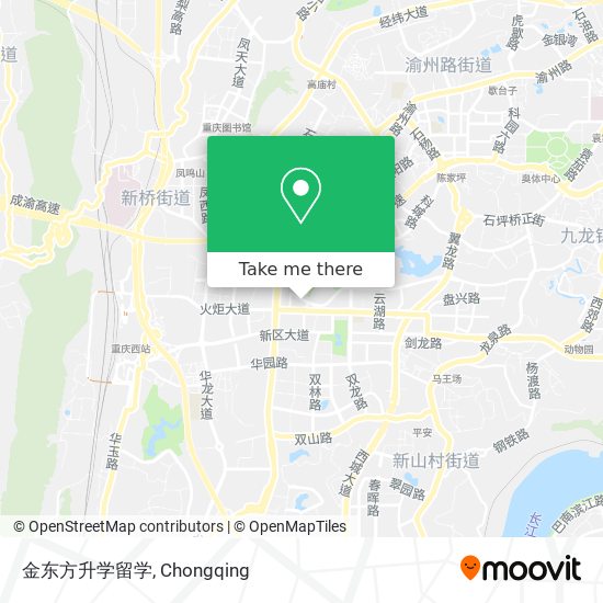 金东方升学留学 map