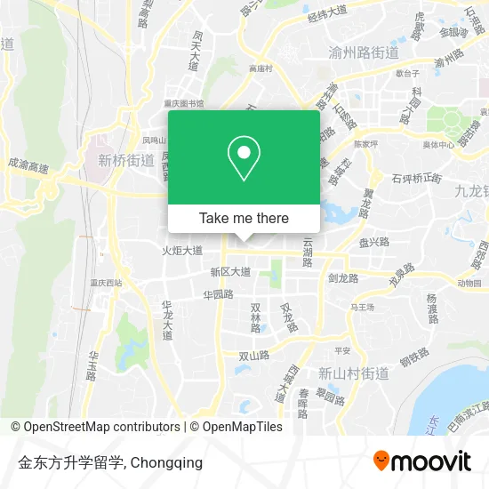 金东方升学留学 map