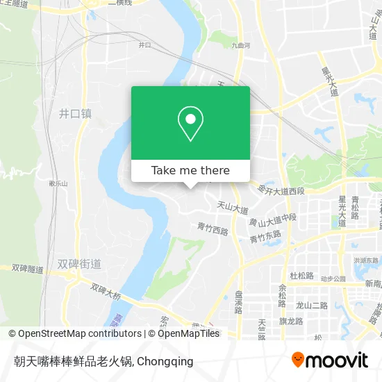 朝天嘴棒棒鲜品老火锅 map