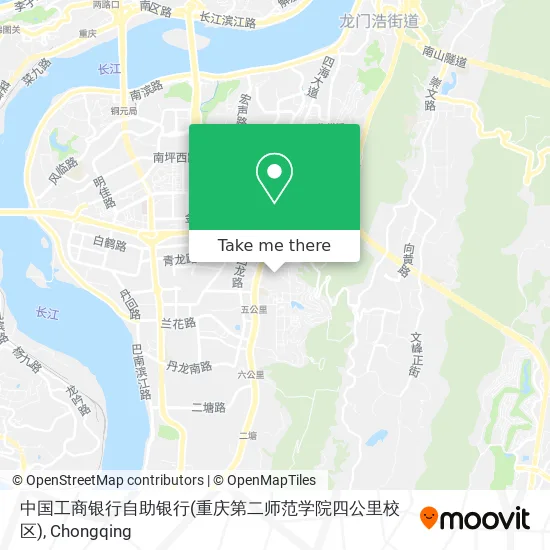 中国工商银行自助银行(重庆第二师范学院四公里校区) map