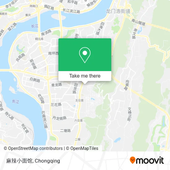 麻辣小面馆 map