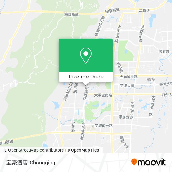 宝豪酒店 map