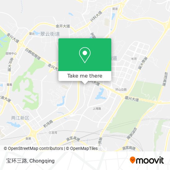 宝环三路 map