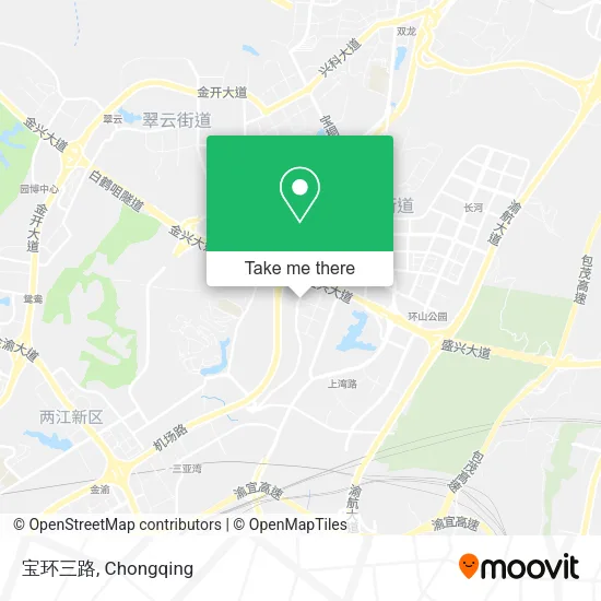 宝环三路 map