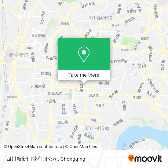 四川新新门业有限公司 map