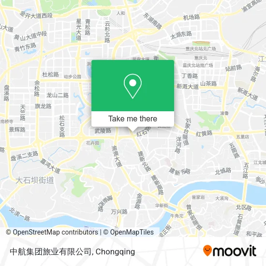 中航集团旅业有限公司 map