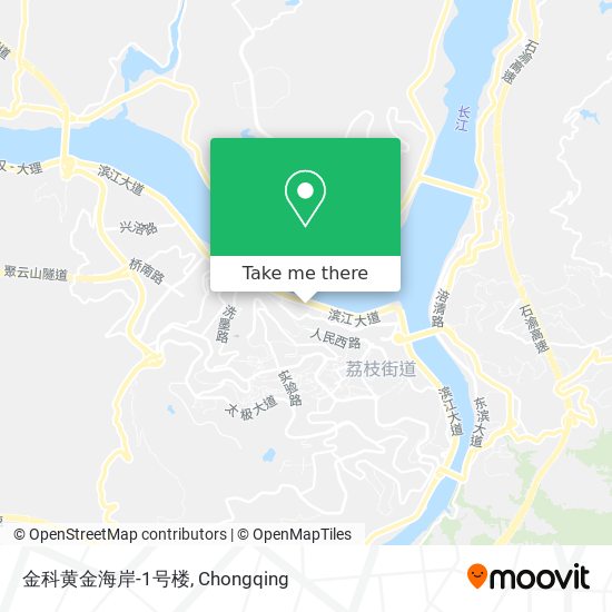 金科黄金海岸-1号楼 map