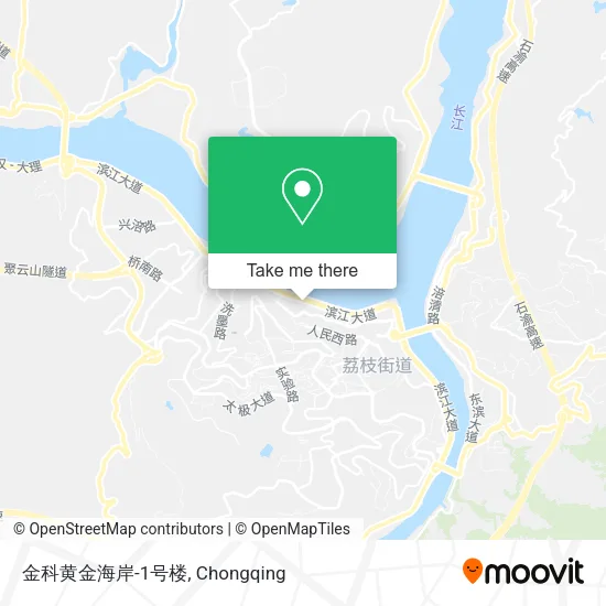 金科黄金海岸-1号楼 map