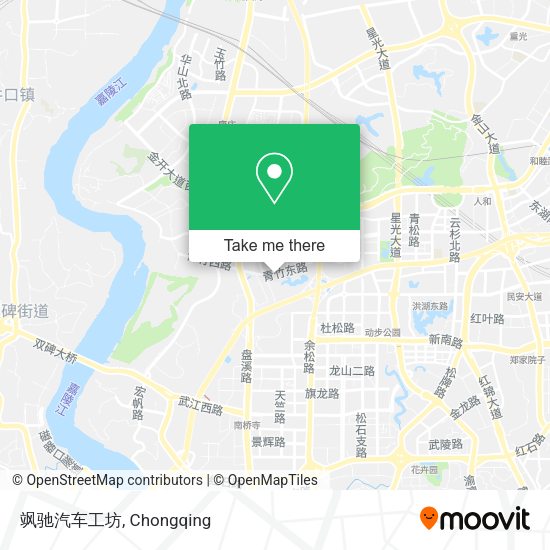 飒驰汽车工坊 map