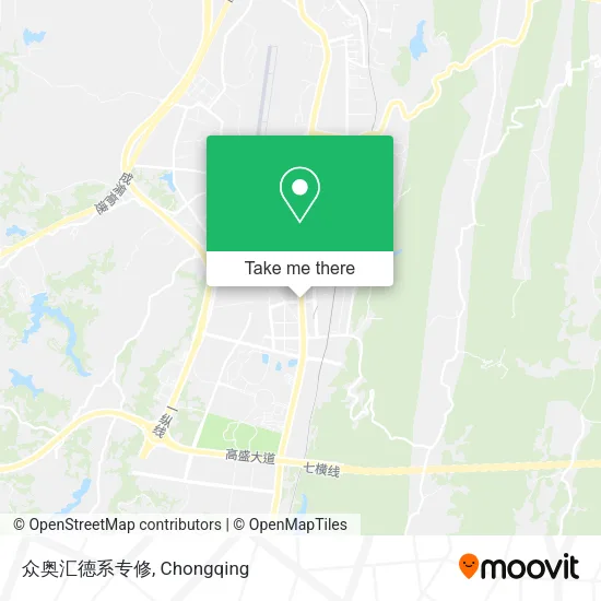 众奥汇德系专修 map