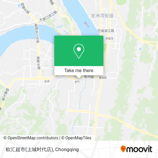 欧汇超市(上城时代店) map