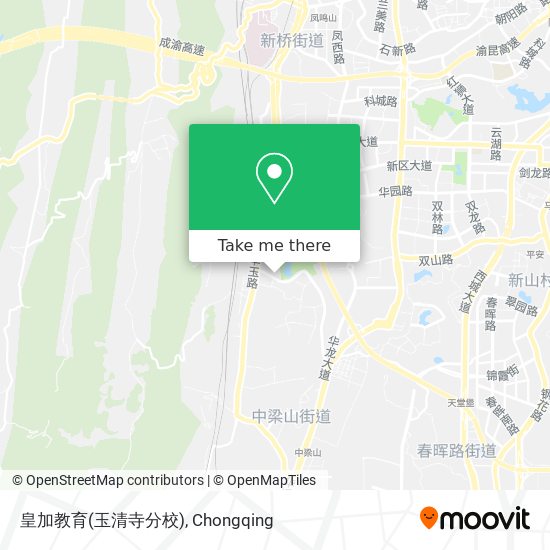 皇加教育(玉清寺分校) map