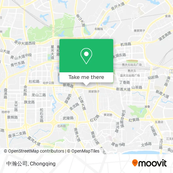 中瀚公司 map