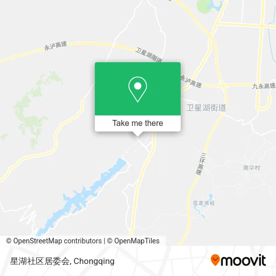星湖社区居委会 map