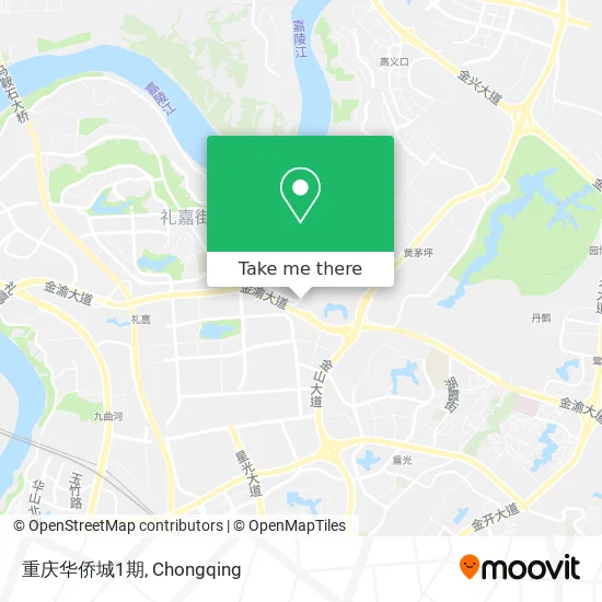 重庆华侨城1期 map