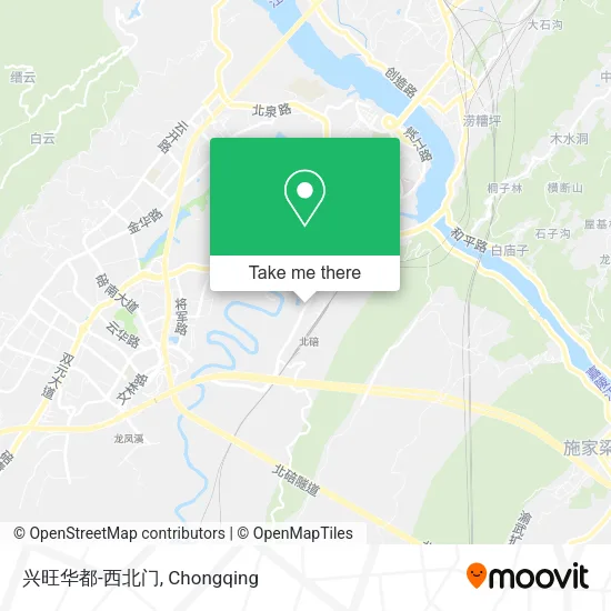 兴旺华都-西北门 map