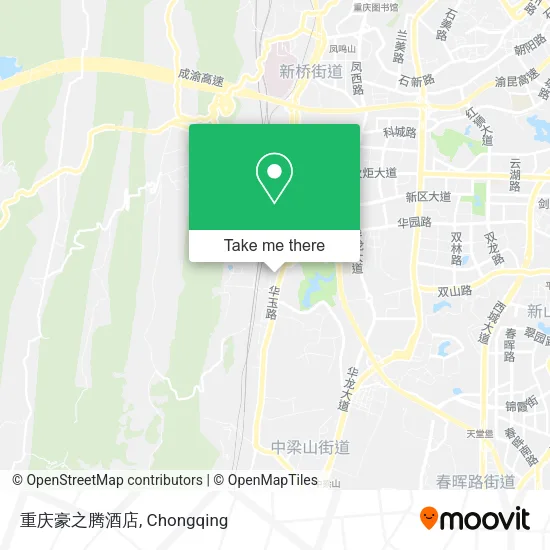 重庆豪之腾酒店 map
