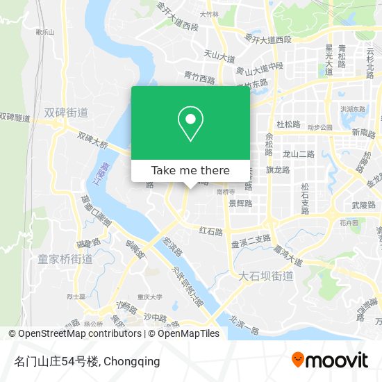 名门山庄54号楼 map
