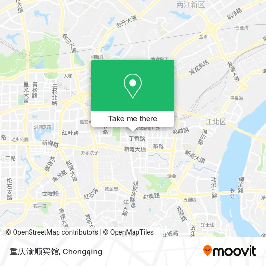 重庆渝顺宾馆 map