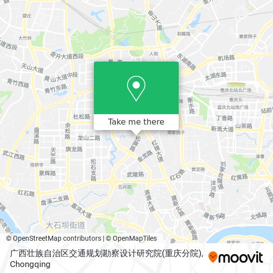 广西壮族自治区交通规划勘察设计研究院(重庆分院) map