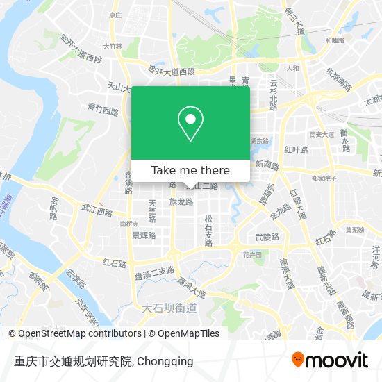 重庆市交通规划研究院 map
