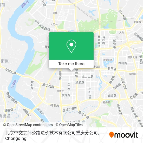 北京中交京纬公路造价技术有限公司重庆分公司 map